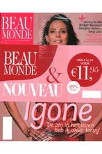 Pakket Beau Monde + Nouveau - 08 2024, Boeken, Tijdschriften en Kranten, Verzenden, Nieuw, Gossip of Showbizz