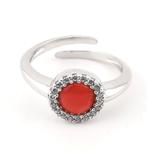 Koraal - Zilver - Ring - Italiaans vakmanschap, Nieuw