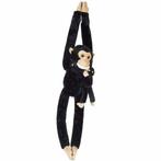 Pluche hangende chimpansee met baby knuffel 84 cm - Knuffe.., Kinderen en Baby's, Speelgoed | Knuffels en Pluche, Nieuw, Ophalen of Verzenden