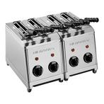 Tosti apparaat Milan - 4 sleuven, Verzenden, Nieuw in verpakking