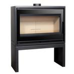 Showroommodel Houtkachel Panorama 75, Huis en Inrichting, Kachels, Nieuw