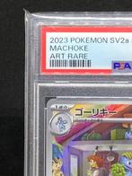 Pokémon - 1 Graded card - Machoke #177/165 AR Full art - PSA, Hobby en Vrije tijd, Verzamelkaartspellen | Pokémon, Nieuw