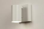 Rietveld Wandlampen - Wit - Metaal, Aluminium, Huis en Inrichting, Lampen | Wandlampen, Verzenden, Nieuw