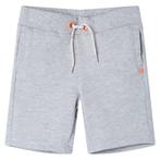 vidaXL Kindershorts met trekkoord 92 grijs, Verzenden, Nieuw