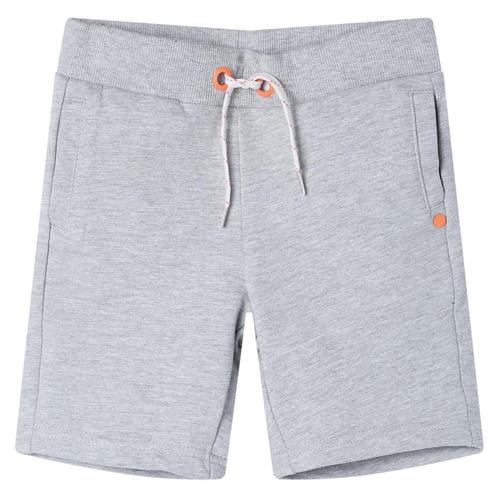 vidaXL Kindershorts met trekkoord 92 grijs, Kinderen en Baby's, Kinderkleding | Overige, Nieuw, Verzenden