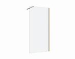 Inloopdouche 140x200 8mm Nano glas mat goud serie Silvio, Verzenden, Nieuw