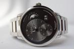 Horloge Glashütte Original PanoMaticLunar 07/2021, Sieraden, Tassen en Uiterlijk, Overige merken, Leer, Staal, Polshorloge