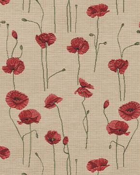 Gobelin Papaver Beige, Hobby en Vrije tijd, Stoffen en Lappen, Beige, Nieuw