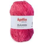 Katia Bambi - 340 magenta - Chenille Garen, Hobby en Vrije tijd, Ophalen of Verzenden, Nieuw