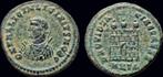 317-324ad Roman Licinius Ii, as Caesar Ae follis camp gat..., Postzegels en Munten, Verzenden