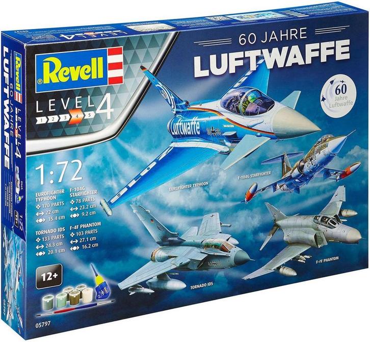 Gift set 60 Jahre Luftwaffe, Hobby en Vrije tijd, Modelbouw | Vliegtuigen en Helikopters, Verzenden