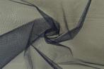 Tule stof - Marineblauw - 150cm breed - Per meter, Blauw, 120 cm of meer, Ophalen of Verzenden, Polyester