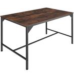 Eettafel Belfast industrieel 120x75x75cm - Industrieel hout, Huis en Inrichting, Tafels | Eettafels, Verzenden, Nieuw