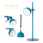 LED Orbi 2,5W 4in1 Bureaulamp magnetisch Blauw - CCT, Huis en Inrichting, Lampen | Tafellampen, Ophalen of Verzenden, Nieuw, Kunststof