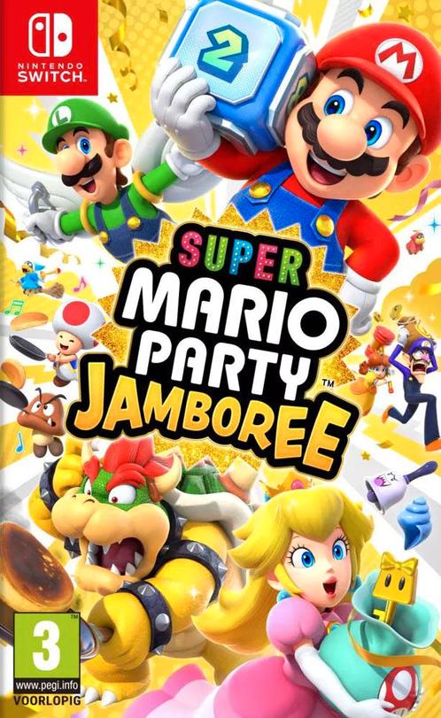 Super Mario Party Jamboree-Standaard (NSW) Gebruikt, Spelcomputers en Games, Games | Nintendo Switch, Zo goed als nieuw, Ophalen of Verzenden