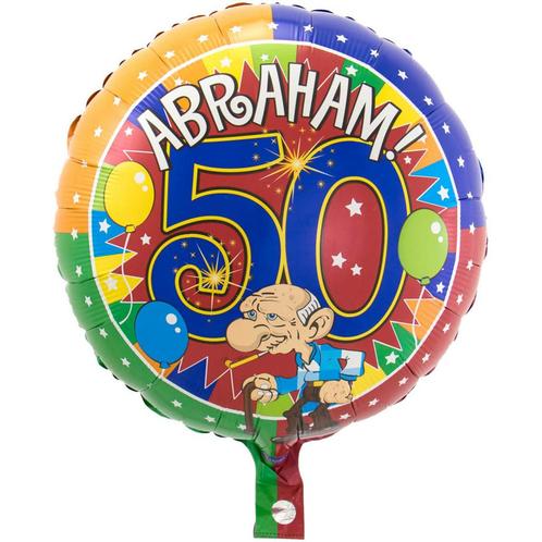 Abraham Helium Ballon 43cm, Hobby en Vrije tijd, Feestartikelen, Nieuw, Verzenden