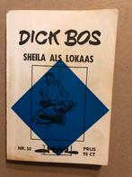 Dick Bos - nr. 50 - Sheila als Lokaas - zeldzaam, Ophalen of Verzenden, Gebruikt, Boek of Spel