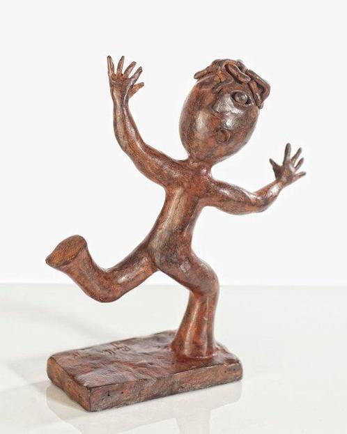 Juan García Ripollés (1932) - Chico corriendo, Antiek en Kunst, Kunst | Schilderijen | Modern