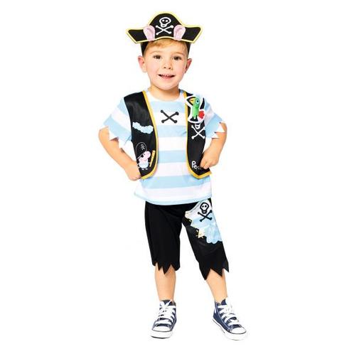 Kind Kostuum Peppa Pig George Pirate, Kinderen en Baby's, Carnavalskleding en Verkleedspullen, Nieuw, Verzenden