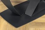 Uitschuifbare eettafel PAPILLON 180-260cm taupe keramiek, Huis en Inrichting, Tafels | Eettafels, Ophalen of Verzenden, Nieuw