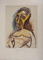 Pablo Picasso (1881-1973) - Portrait cubiste : Demoiselle