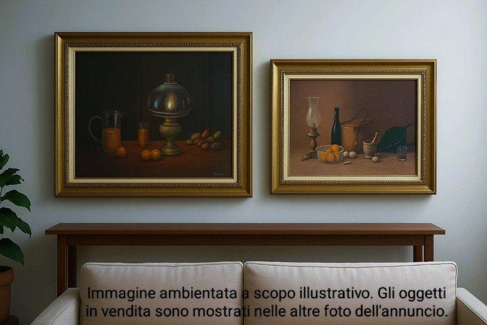 Angelo Cattaneo (XX) - Omaggio alla poesia degli oggetti, Antiek en Kunst, Kunst | Schilderijen | Klassiek
