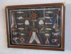 Decoratief ornament - Nautical Display – Framed