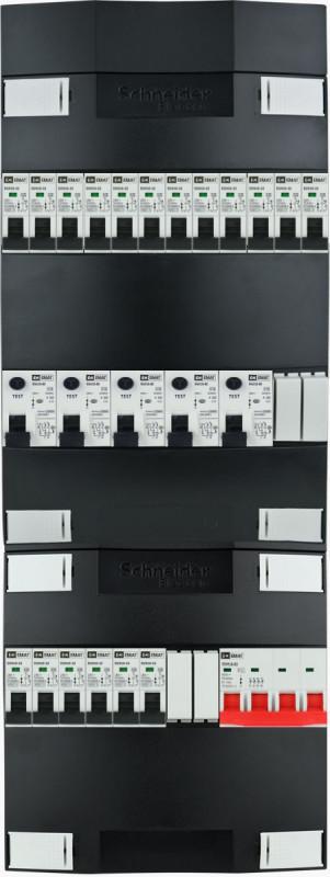 EMAT SCHNEIDER Groepenkast 18 groepen 3 fase 220x600 (BxH), Doe-het-zelf en Verbouw, Elektra en Kabels, Verzenden