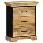 vidaXL Ladekast 60x30x75 cm massief mangohout