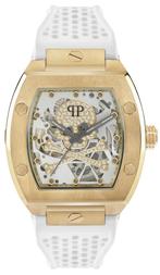 Philipp Plein PWBAA0421 The Skeleton horloge 44 mm, Sieraden, Tassen en Uiterlijk, Horloges | Heren, Overige merken, Staal, Verzenden