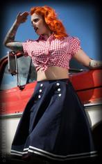 Rumble 59, Petticoat Skirt Ahoy Sailor in medium., Kleding | Dames, Rokken, Nieuw, Verzenden