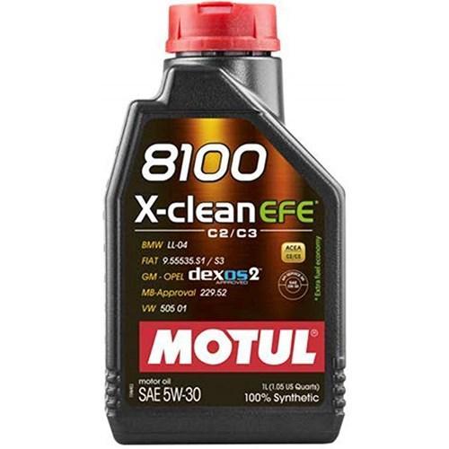 Motul 8100 X-Clean Efe 5W30 1L, Computers en Software, Laptop-opladers, Verzenden