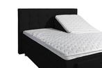 Mörgenn Elektrische Boxspring Nauplion Zwart - 140x200 cm, Verzenden, Nieuw, Zwart, Modern
