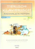 Piano bladmuziek - animals in motion - Karin Grob [504], Verzenden, Les of Cursus, Nieuw, Piano