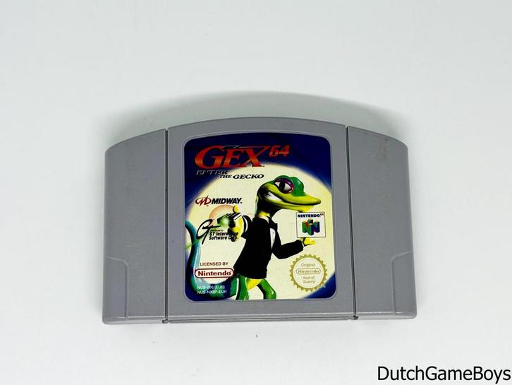 Nintendo 64 / N64 - Gex 64 - Enter The Gecko - EUR, Spelcomputers en Games, Games | Nintendo 64, Gebruikt, Verzenden