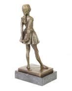 after Edgar Degas - sculptuur, Bronzen beeld Petite Danseuse