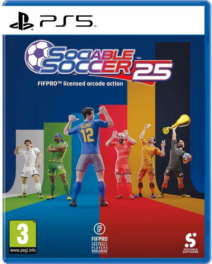 Sociable Soccer 24 / 25-Standaard (PlayStation 5) NIEUW, Spelcomputers en Games, Games | Sony PlayStation 5, Nieuw, Ophalen of Verzenden