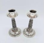 No reserve price - Kaarsenhouder (2) - .800 zilver - Djokja