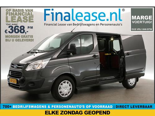 Ford Transit Custom 270 2.0 TDCI L1H1 Marge AUT Cam €368pm, Auto's, Bestelauto's, Lease, Automaat, Diesel, Ford, Zilver of Grijs