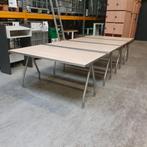 Set 4 stuks Steelcase kantinetafels - 140x80 cm, Zakelijke goederen, Kantoor en Winkelinrichting | Kantoormeubilair en Inrichting