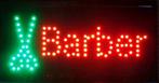 Barber kapper lamp LED verlichting reclame bord lichtbak #A4, Nieuw, Verzenden