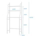 3-Laags Vrijstaand Toiletopbergrek voor Badkamer, Huis en Inrichting, Badkamer | Badkamermeubels, Verzenden, Nieuw
