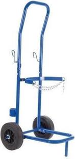 Tweedekans | Toolland Gasflessentrolley, staal, blauw,, Ophalen of Verzenden, Zo goed als nieuw, Toolland