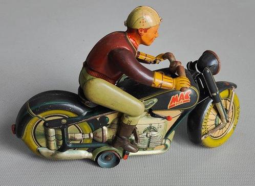 Arnold - Blikken speelgoed - MAC 700 Motorcycle Tin Toy In, Antiek en Kunst, Antiek | Speelgoed