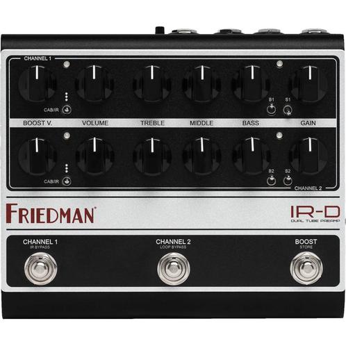 Friedman IR-D Dual Tube Preamp & DI gitaar voorversterker me, Muziek en Instrumenten, Versterkers | Bas en Gitaar, Verzenden