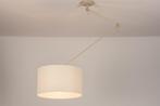 Rietveld Hanglampen - Wit, Beige, Zand - Stof, Metaal, Verzenden, Nieuw