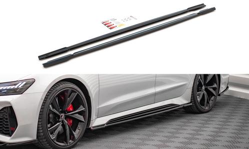 Zijskirts V.1 Audi RS6 / RS7 C8 Maxton Glanzend Zwart, Auto-onderdelen, Carrosserie en Plaatwerk, Ophalen of Verzenden
