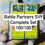Pokémon - Complete Battle Partners SV9 Set - 100/100, Hobby en Vrije tijd, Verzamelkaartspellen | Pokémon, Nieuw