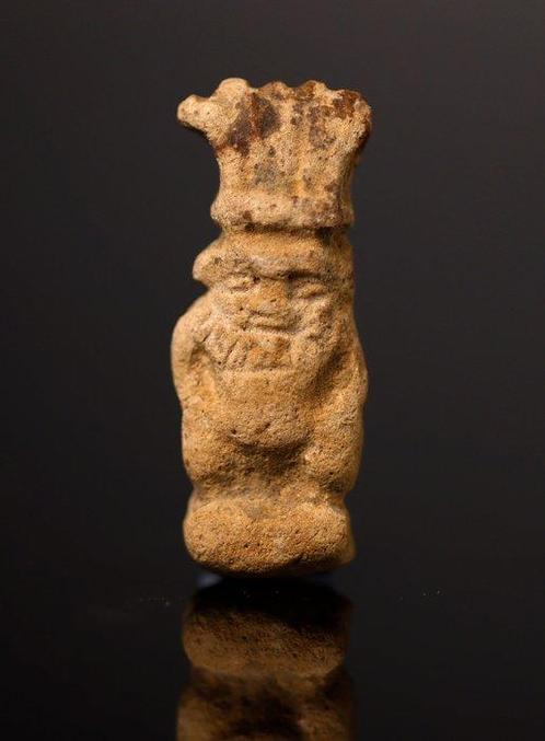 Oud Egypte God Bes-amulet - 3.2 cm, Sieraden, Tassen en Uiterlijk, Antieke sieraden