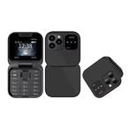 I16 Pro Mini Vouwbare Telefoon - 1.77 inch HD Scherm - Dual, Telecommunicatie, Mobiele telefoons | Overige merken, Verzenden, Nieuw